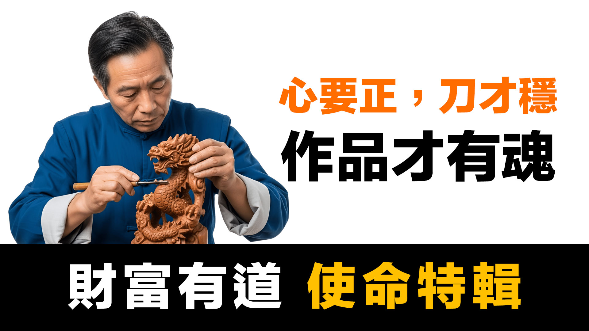 第72集 | 心要正，刀才穩，作品才有魂 【財富有道 使命特輯】 episode artwork