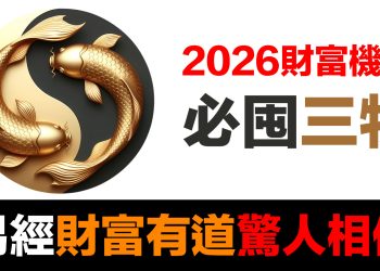 第75集 | 央行印鈔達3100億？易經預言2026三大資產契合財富有道