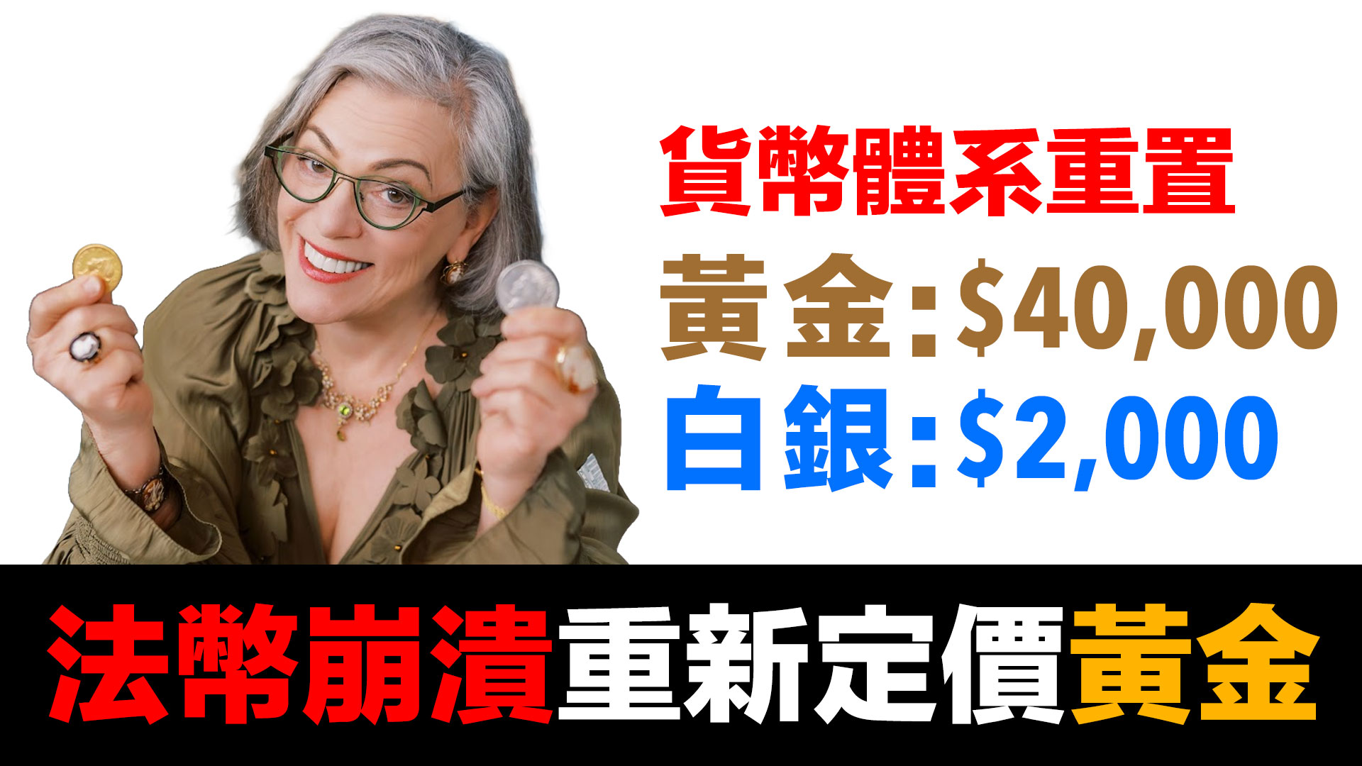 第76集 | 黃金$40,000、白銀$2,000不是預測！貨幣體系重置的數學邏輯 | Lynette Zang episode artwork