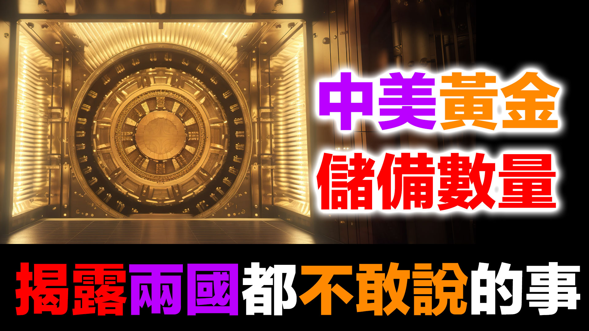 中美雙方都不敢公布黃金儲備！中國超過美國？為什麼選擇不公布｜美元霸權五大支柱 episode artwork