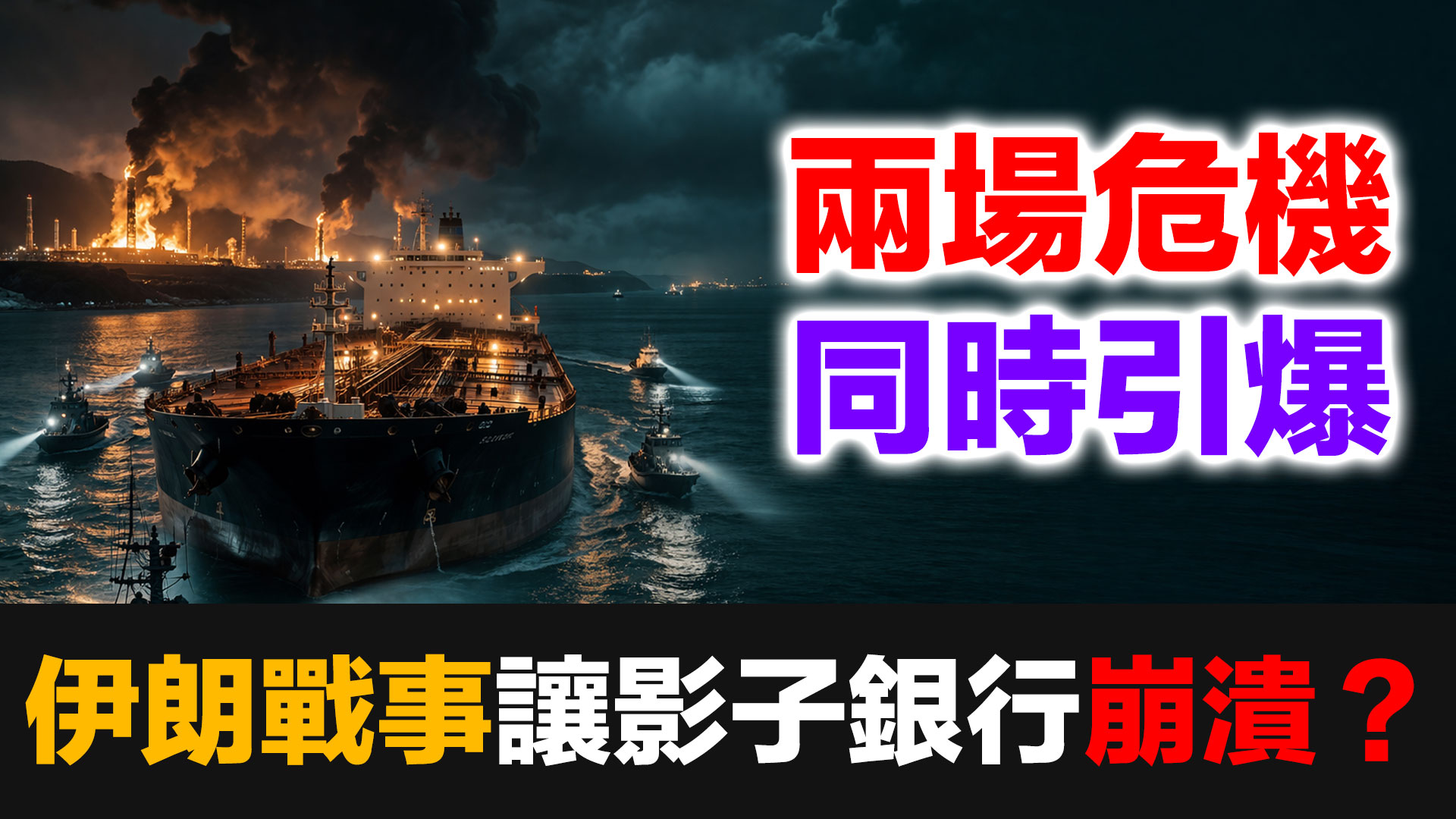 兩場危機同時引爆：伊朗戰事如何讓美國影子銀行走向崩潰？ episode artwork