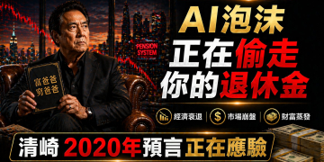 誰偷了你的退休金？AI泡沫的影子債務黑洞，清崎2020年預言正在應驗 (EP190)