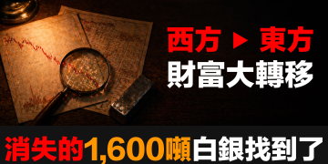 東西方財富大轉移 — 中國在銀價腰斬時，悄悄搬走1,600噸白銀 (EP187)