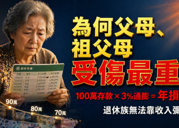 銀行定存正在讓你變窮！通膨每年吃掉你的購買力｜2026伊朗戰爭推高油價能源危機｜為何父母和祖父母受傷最重 (EP195)