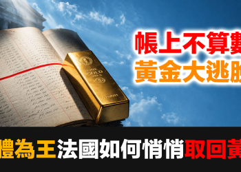 法國黃金大逃脫｜129噸、26筆交易、150億美元——現代金融史唯一一次的主權財富保衛戰