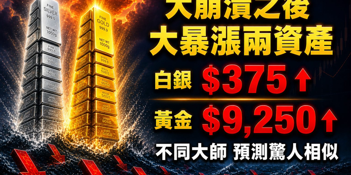 大崩潰之後，大暴漲兩資產 | 兩位頂尖分析師不約而合：白銀三百到三百七十五美元的雙重驗證 (EP199)
